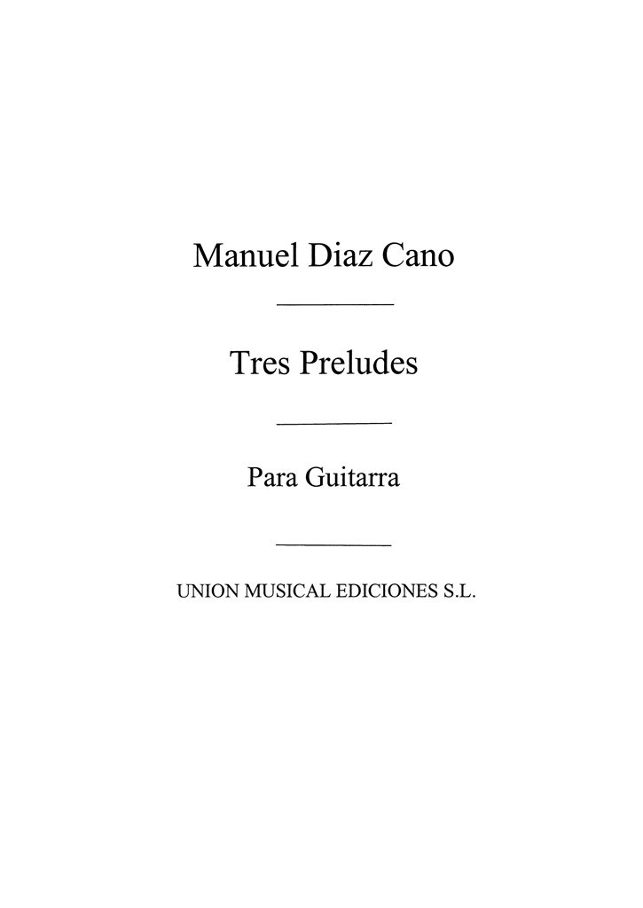 Tres Preludios